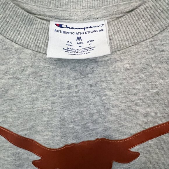 UT University of Texas Hook Em Horns Champion Sweatshirt M - Picture 2 of 3